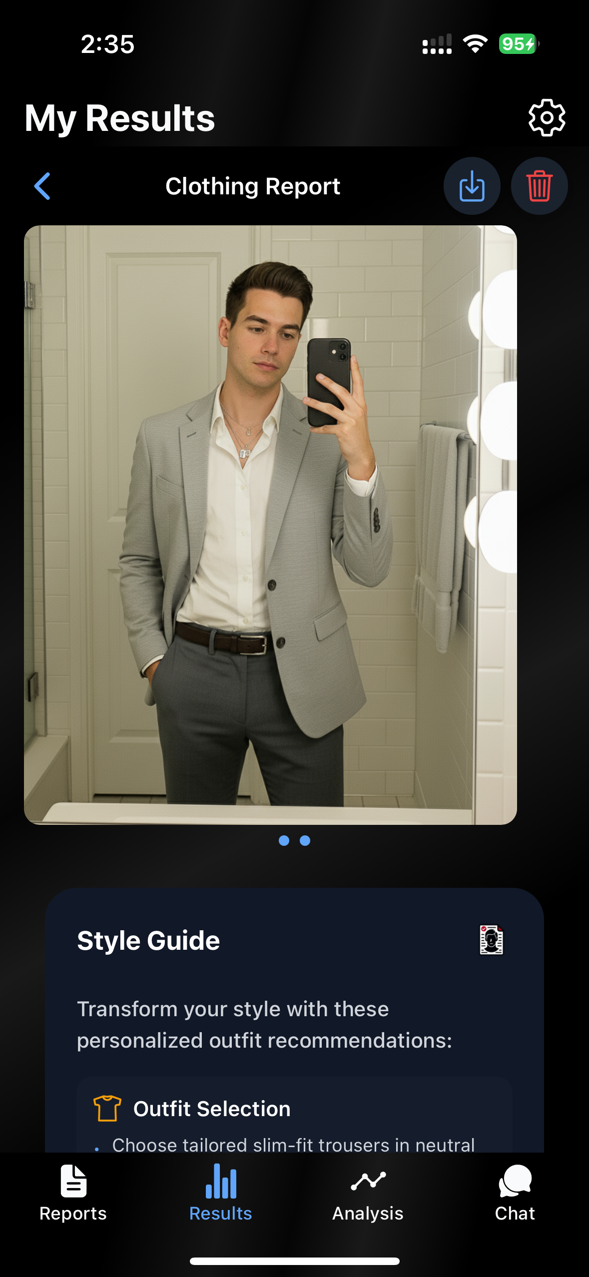 Clothing Report