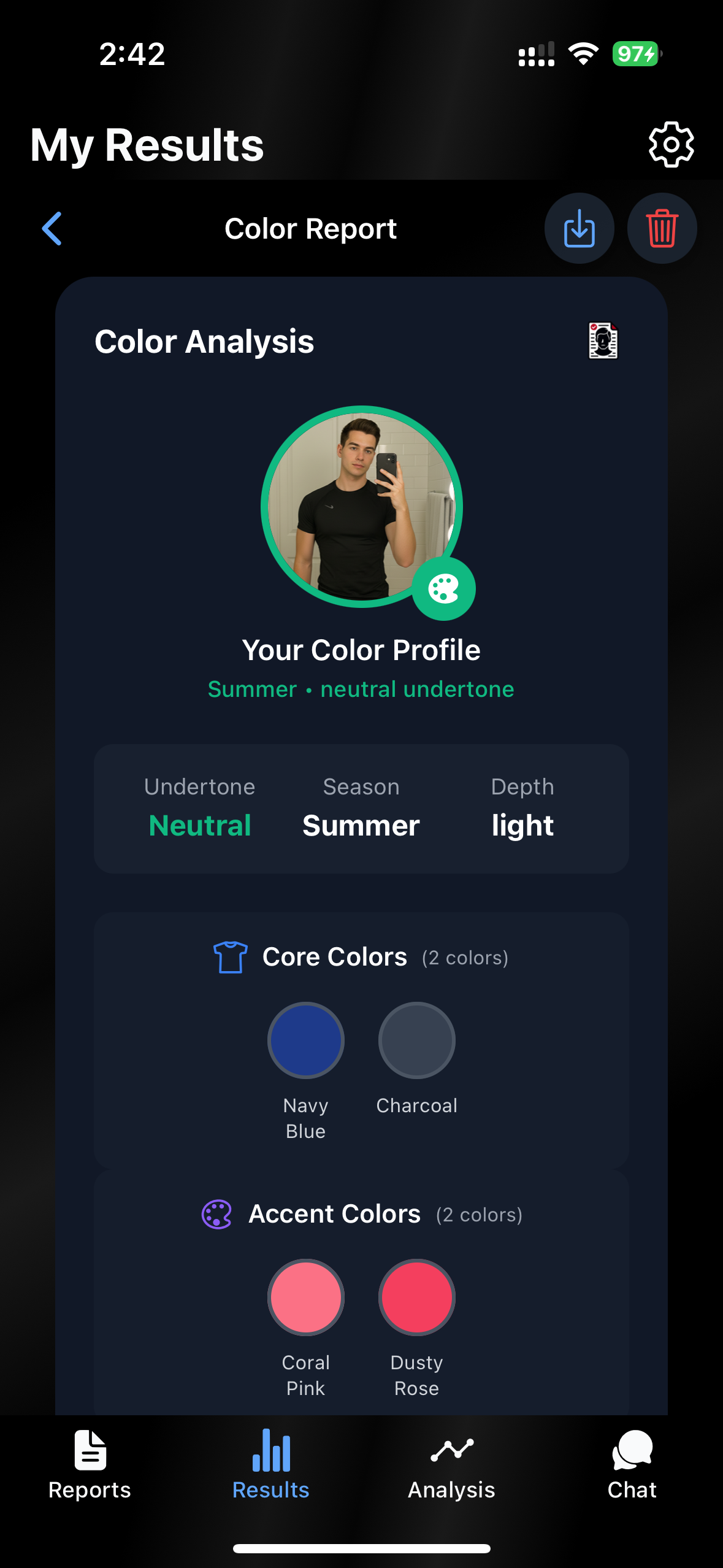 Color Analysis Report