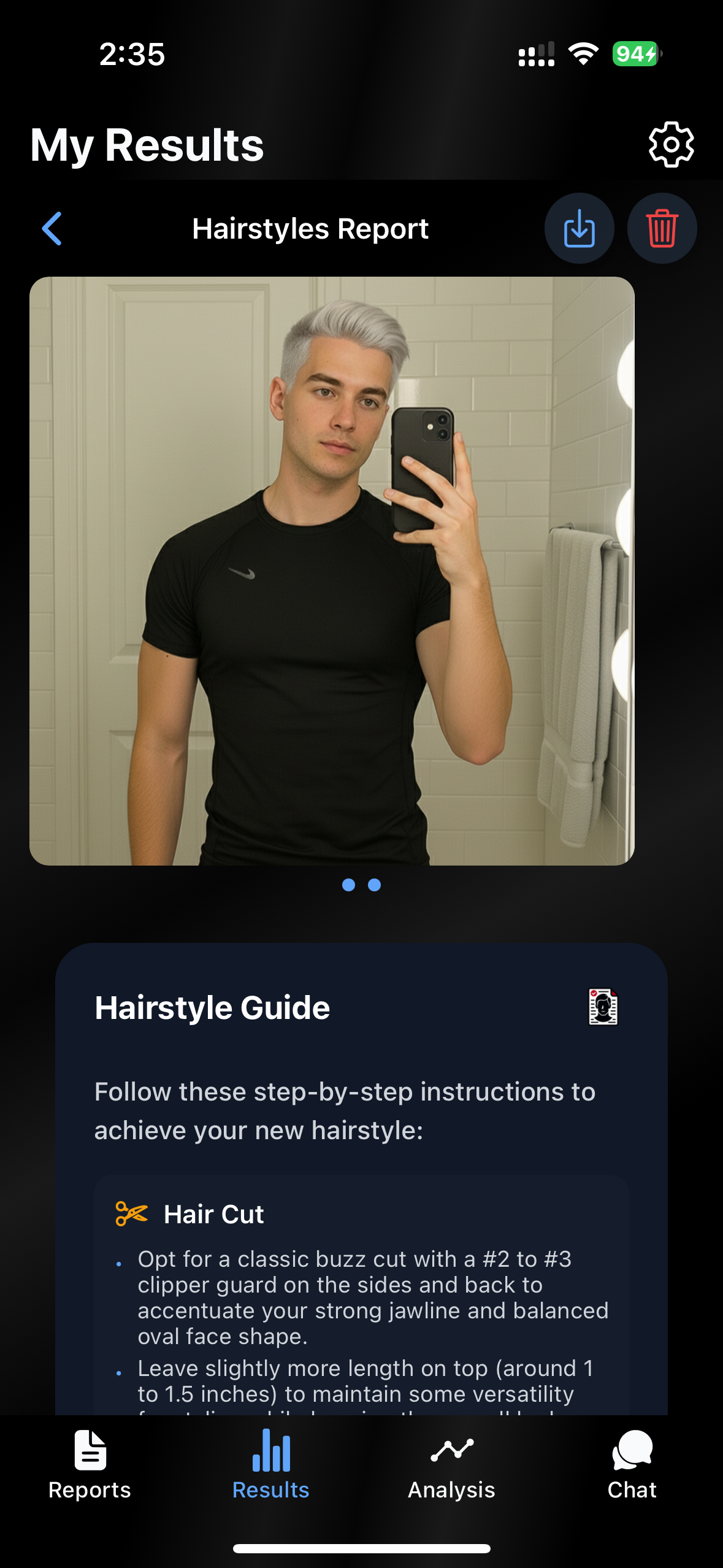 Hairstyles Report